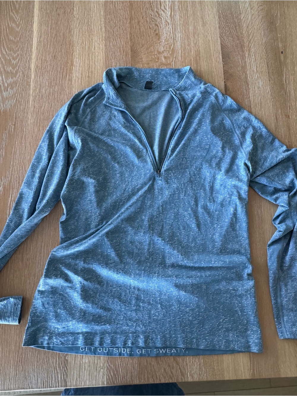 Men’s Lululemon Metal Vent Tech 1/2 Zip II Size L
